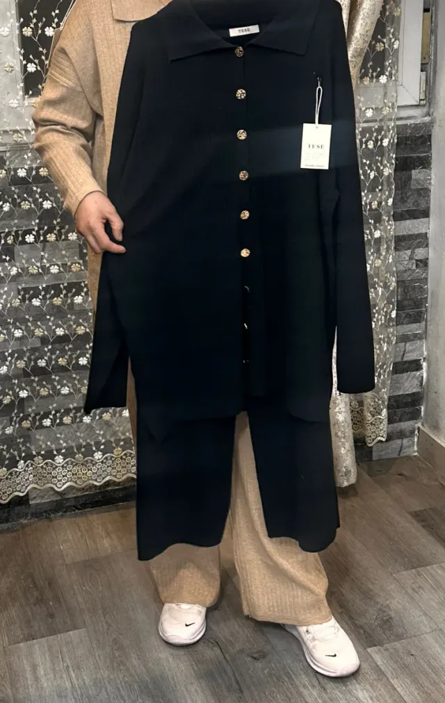 Conjunto Tese Mujer Negro