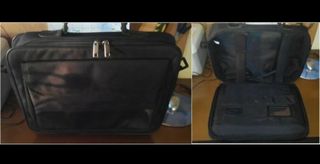 Maletín para ordenador portátil negro