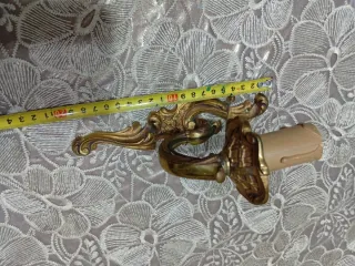 Applique da parete bronzo/ottone antico