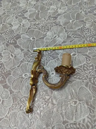 Applique da parete bronzo/ottone antico