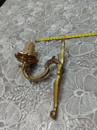 Applique da parete bronzo/ottone antico