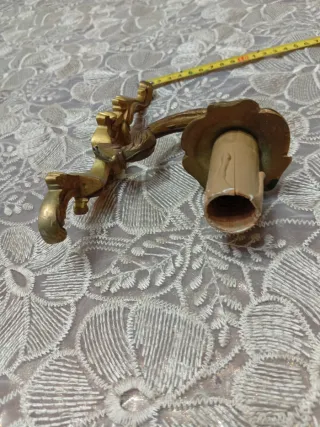 Applique da parete bronzo/ottone antico