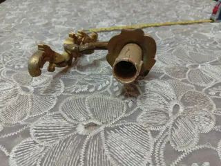 Applique da parete bronzo/ottone antico