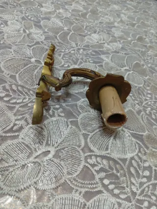 Applique da parete bronzo/ottone antico