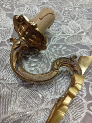 Applique da parete bronzo/ottone antico