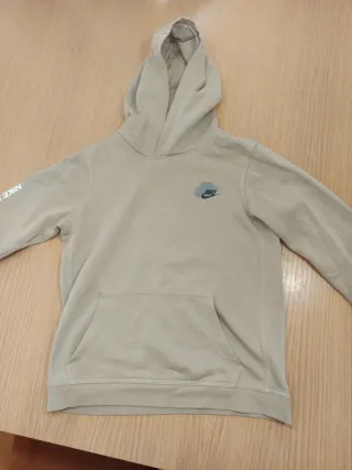 Sudadera Nike Beige y Gris