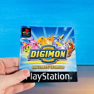 Digimon World PS1 Completo Manuale PAL