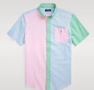 Polo Ralph Lauren Camisa Manga Corta Cuadros