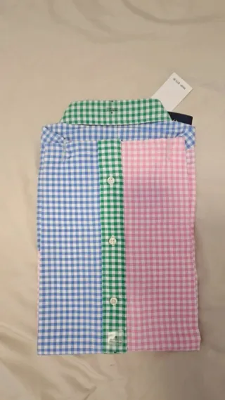 Polo Ralph Lauren Camisa Manga Corta Cuadros