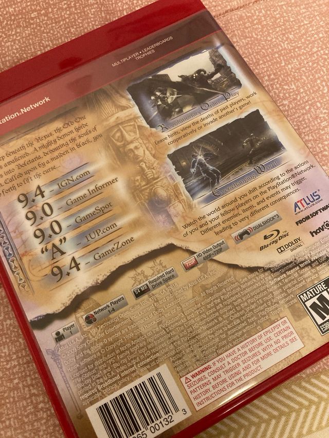 Demon's Souls PS3 Greatest Hits RPG