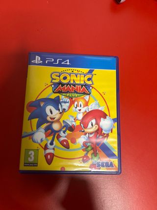 Juego PS4 Sonic Mania Plus SEGA