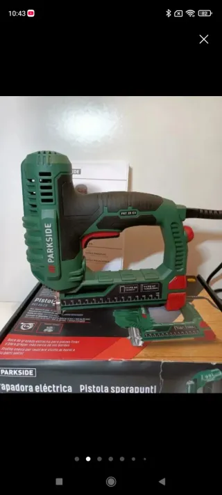 Grapadora Eléctrica Parkside PET 25 C3 A estrenar