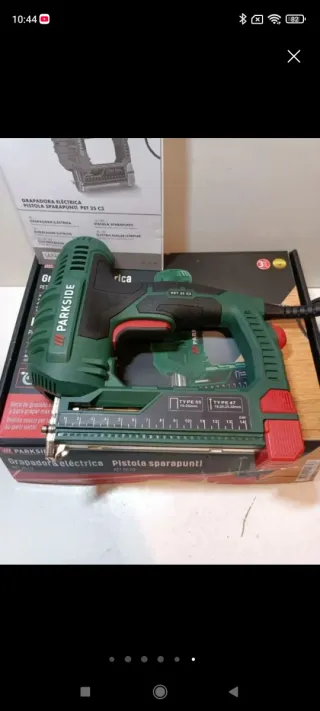 Grapadora Eléctrica Parkside PET 25 C3 A estrenar