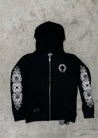 Felpa Chrome Hearts Nera Taglia S