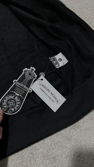 Felpa Chrome Hearts Nera Taglia S