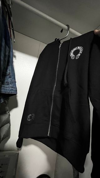 Felpa Chrome Hearts Nera Taglia S