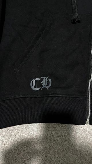 Felpa Chrome Hearts Nera Taglia S