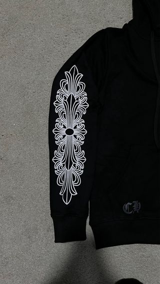 Felpa Chrome Hearts Nera Taglia S