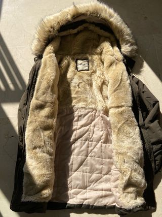 Parka PIMKIE verde militar talla M