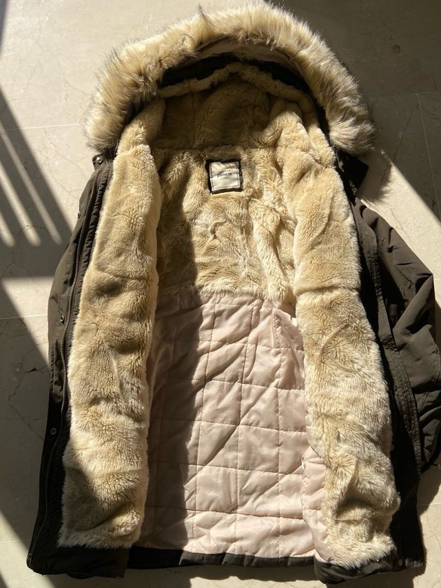 Parka PIMKIE verde militar talla M