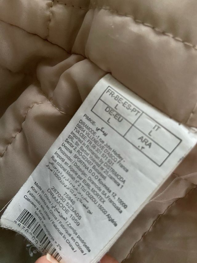 Parka PIMKIE verde militar talla M