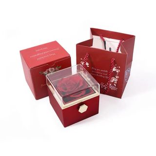 REGALO: Collar Trébol Corazones Plata + RosaEterna