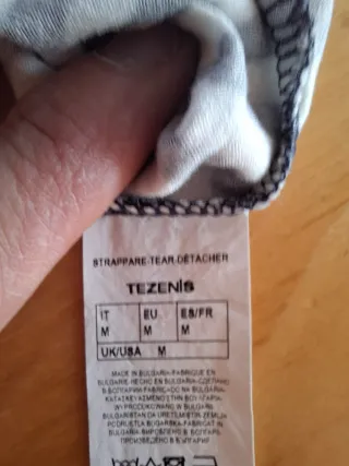 Camiseta de rayas ajustada, elástica