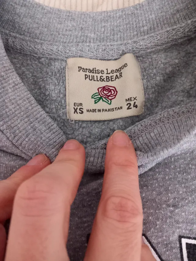 Sudadera Gris Warrior Girls