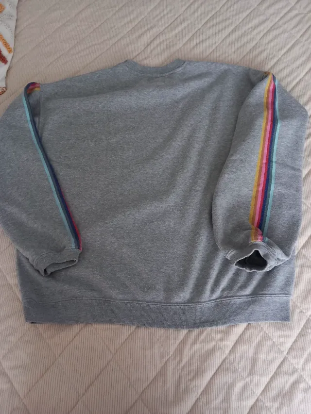 Sudadera Gris Warrior Girls