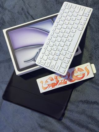 iPad Air M2 11 128GB,Apple Pencil pro,funda,teclad