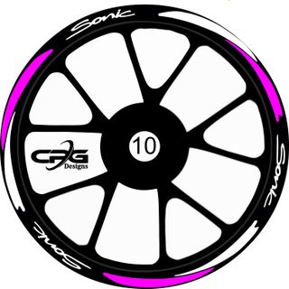 Pegatinas para llantas aprilia Sonic