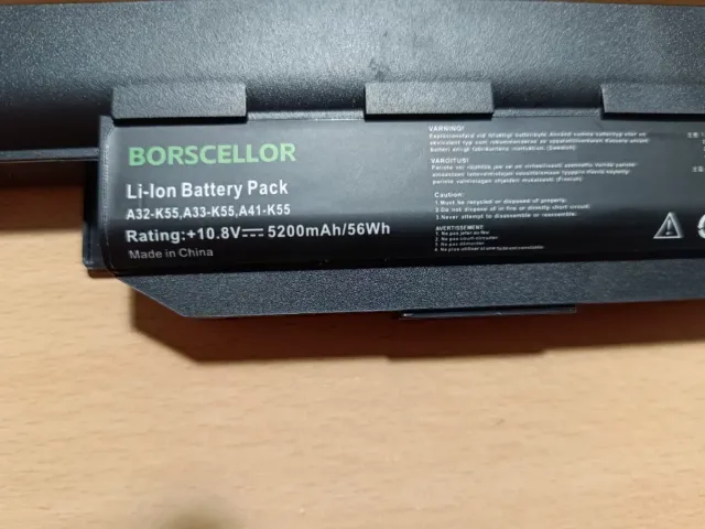 Batería para portátil Asus K45, K55, A45, A55, X55