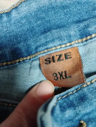 Pantalón vaquero mujer Talla XXXL