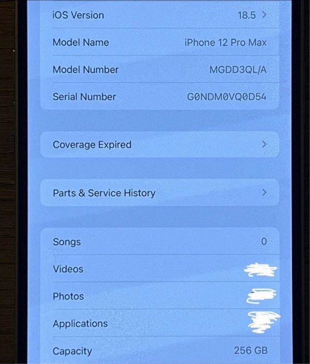 iPhone 12 Pro Max 256GB Plata