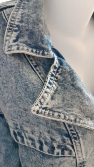 Cazadora Vaquera Ochentera Pull&Bear Mujer