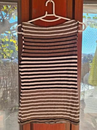 Camiseta de rayas ajustada