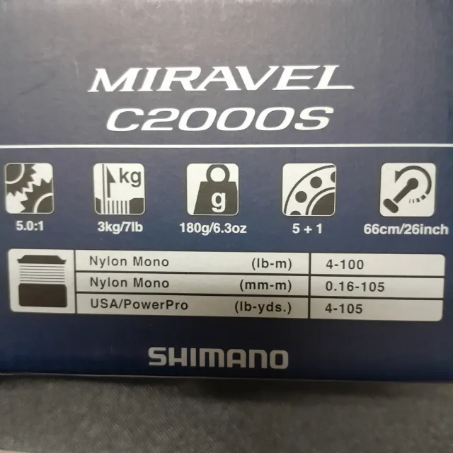 Carrete Shimano Miravel C2000S