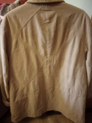 Anorak beige talla 46