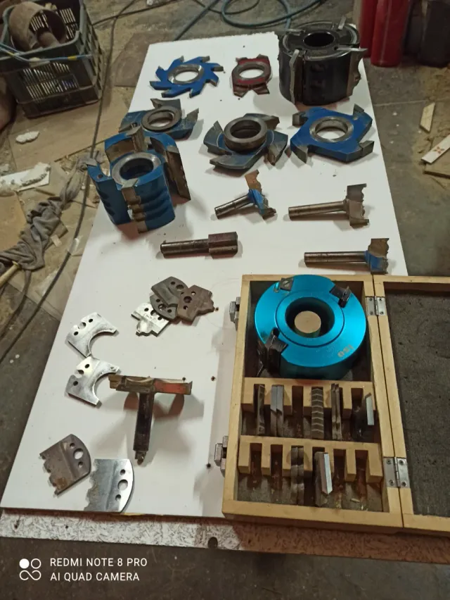 Juego de fresas para madera