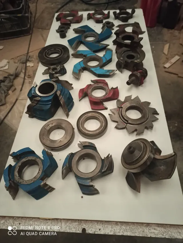 Juego de fresas para madera