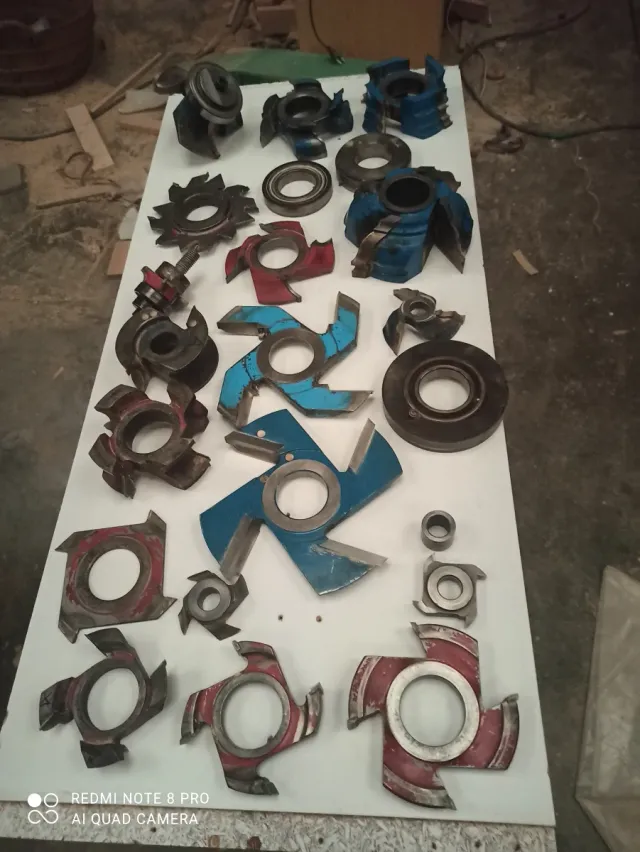 Juego de fresas para madera