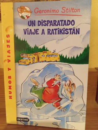 Libros de Gerónimo Stilton (los cinco primeros)