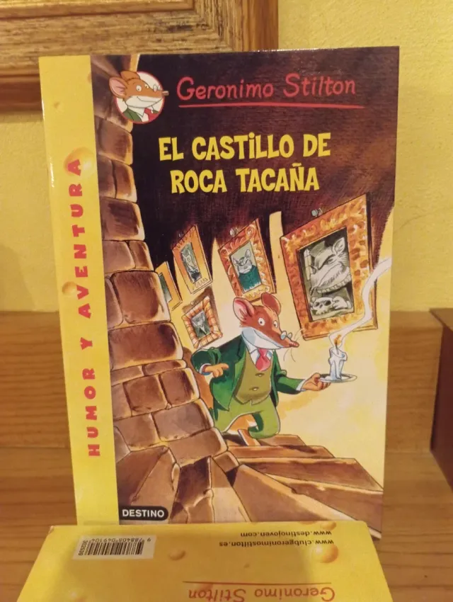Libros de Gerónimo Stilton (los cinco primeros)