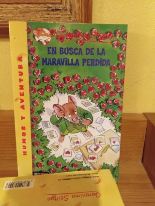 Libros de Gerónimo Stilton (los cinco primeros)