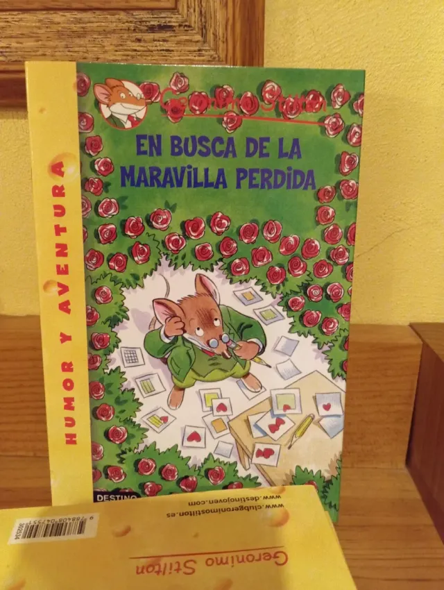 Libros de Gerónimo Stilton (los cinco primeros)