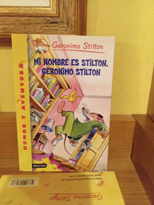 Libros de Gerónimo Stilton (los cinco primeros)