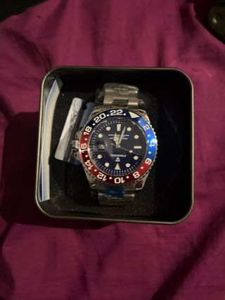 Reloj Frederic Azul y Rojo