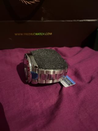 Reloj Frederic Azul y Rojo