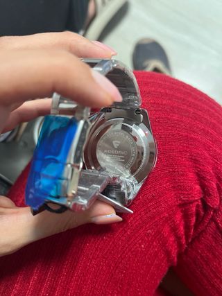 Reloj Frederic Azul y Rojo