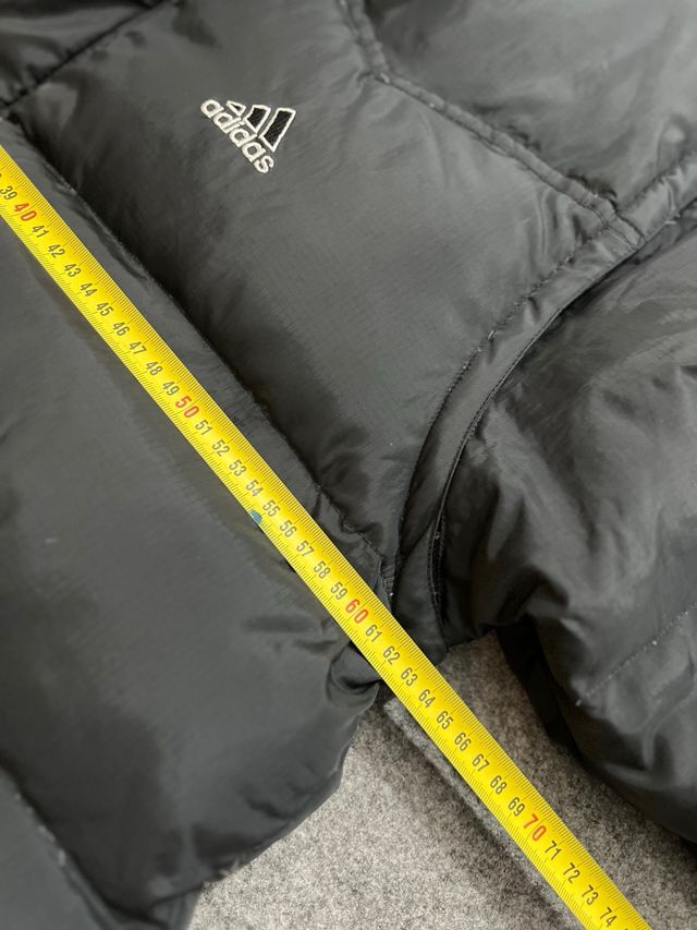 Chaqueta Adidas Plumas Vintage Negra